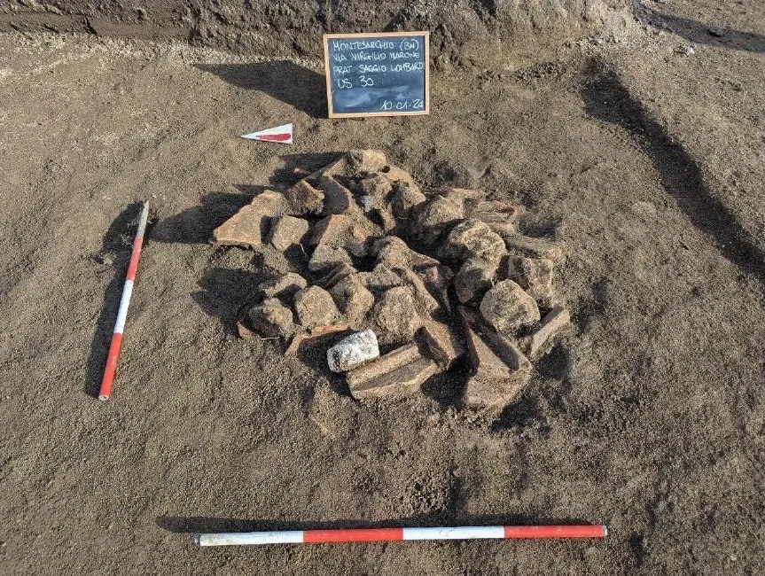 Documentazione archeologica &middot; Propriet&agrave; Lombardi &mdash; Montesarchio
